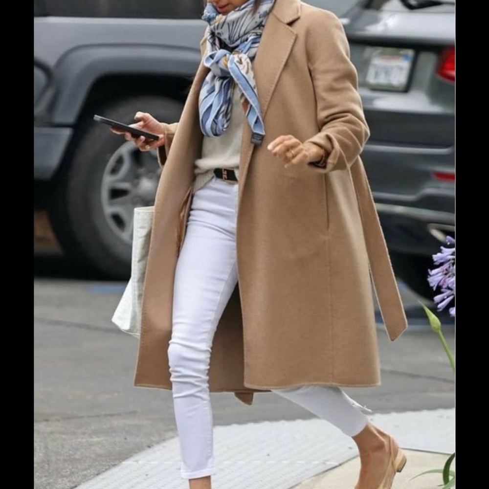Stylish Tan Overcoat